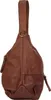 Italienischer Damen Shopper cognac 30x35x14 cm mit Produktbild-Vorschau 5