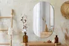 Dekorativ Spiegel – Hängespiegel Oval Form – Loft-Stil Produktbild-Vorschau 4
