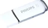 A white Philips USB flash drive with a gray loop on a white background. Náhled obrázku produktu