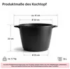 15 L Kochtopf Suppentopf Antihaft Induktion Schmortopf 32 Produktbild-Vorschau 2