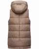 Marikoo Zarinaa Damen Herbst Steppweste mit Kapuze Produktbild-Vorschau 4