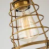 Industrie-Deckenleuchte Nordica Mixon Steel Antique Brass 1 Produktbild-Vorschau 3