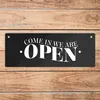 We are open oder we are closed Wendeschild mit Kordel in Produktbild-Vorschau 7