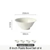 Schüssel Set 4er Ø20,6 cm Keramik Suppenschüssel Ramen Produktbild-Vorschau 2