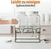 Cuisine Elegance DoppelGetränkespender - 2x 4 Liter - Produktbild-Vorschau 6