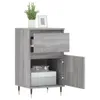 vidaXL Sideboards 2 Stk. Grau Sonoma 40x35x70 cm Produktbild-Vorschau 5