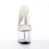 SKY-301 Damen Sandale von Pleaser, Transparent  , EU 44, US Produktbild-Vorschau 2