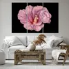 Bild auf Leinwand - Leinwandbild - 3 Teile - Hibiskus Blume Produktbild-Vorschau 6
