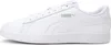 A white Puma Smash v2 L sneaker shown from the side. Produktbild-Vorschau