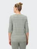 JOY LEA 3/4 Arm Shirt DRIED SAGE STRIPES DRIED SAGE STRIPES Produktbild-Vorschau 4