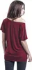 RED by EMP Damen bordeaux-rotes lockeres Basic T-Shirt Produktbild-Vorschau 6