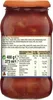 A close-up view of a glass jar of sauce, showing the label with nutritional information. Anteprima dell’immagine prodotto