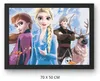 Malvorlage nach Zahlen mit Rahmen „Disney’s Frozen“ 70 x 50 Produktbild-Vorschau 3