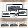 Modulares 4-Sitzer Sofa mit Stauraum unter allen Produktbild-Vorschau 4