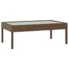 vidaXL 8-tlg. Garten-Lounge-Set mit Auflagen Poly Rattan Produktbild-Vorschau 10