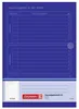BRUNNEN 1046814 Hausaufgabenheft A5 blau Anteprima dell’immagine prodotto 1