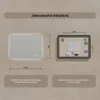 Kúpe??ové zrkadlo 120x70cm - zaoblený s LED osvetlením - Náhľad obrázku produktu 8
