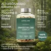 Aavalabs Ginkgo Biloba 50:1 | Ginseng e Bacopa | Memoria e Anteprima dell’immagine prodotto 10