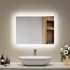 Specchio da bagno EMKE LED 45x60 cm con illuminazione e Anteprima dell’immagine prodotto 1