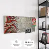 Magnettafel 100x50cm Pinnwand Whiteboard beschreibbar - Produktbild-Vorschau 4