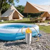 Chauffage de piscine LARS360 Baril à bois en acier Voir les images du produit 11