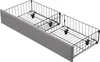 Two wire drawers with a gray front panel, seen from a slightly elevated diagonal angle. Náhled obrázku produktu