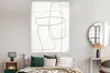 MuchoWow® Poster Kunst - Braun - Weiß - Minimalismus Produktbild-Vorschau 4