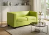 2er Sofa Lille  Kunstleder, hellgrün Produktbild-Vorschau 7