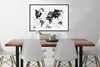 MuchoWow® MuchoWow® Gerahmtes Poster Weltkarte - Aquarell - Produktbild-Vorschau 3
