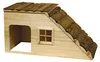 Kerbl Nagerhaus Nature, 50x25x25 cm, Holz, für Hasen, Produktbild-Vorschau 1