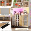Flieks Küchenschrank mit LED-Beleuchtung, Weinregal & Produktbild-Vorschau 6
