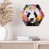 DEQOART Glasbild Echtglas 40x35 cm 'Buntgewordene Sanftmut' Produktbild-Vorschau 4