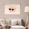 MuchoWow® Wandteppich Wandbehang Sonnenbrillen - Figuren - Produktbild-Vorschau 5