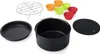 Princess 10-tlg. Heißluftfritteuse-Zubehör-Set 5,2L Metall Produktbild-Vorschau 1