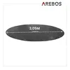AREBOS Pool Solarabdeckplane rund Ø 3,05 m Schwarz | Produktbild-Vorschau 6