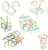 Konstruktionsspielzeug Set – 3D Strohhalme und Röhrchen – Produktbild-Vorschau 12