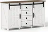 Sweiko Sideboard mit Stauraum, 137 cm breiter Seitenschrank Produktbild-Vorschau 17