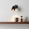 MasterLED Wandlampe E27 - Schwarz mit Gold - Schwenkbare Produktbild-Vorschau 3