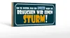 Holzschild Spruch 27x10cm was Anker Wert brauchen Sturm Produktbild-Vorschau 1
