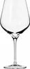 A single clear wine glass on a white background. Produktbild-Vorschau
