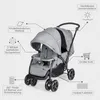 Geschwisterwagen 2 in 1, Doppelkinderwagen Faltbar Produktbild-Vorschau 2
