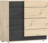 A product shot of a dresser with a two-tone design. Produktbild-Vorschau
