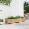 vidaXL Bac à plantes 100x30x25 cm bambou Voir les images du produit 3