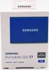 Portable SSD T7 USB 3.2 Gen 2 - 1 TB Blau Externe Produktbild-Vorschau 2