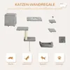 Kletterwand Katzen 7-teilig Katzen Kletterwand Set mit Produktbild-Vorschau 4
