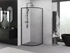 Mexen Exo cabine de douche demi-ronde coulissante 100 x 100 Voir les images du produit 2