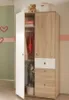 Kleiderschrank WIKI 2-türig Schrank Kinderzimmer Produktbild-Vorschau 1