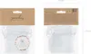 Élégants sacs en organza blanc de 10 cm - parfaits pour les Voir les images du produit 2
