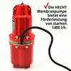 HECHT 3166 Membranpumpe | 600 W | 1400 l/h | 70 m Produktbild-Vorschau 9