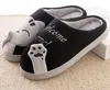 Damen Herren Hausschuhe Pantoffeln Plüsch Slippper Welcome Produktbild-Vorschau 3